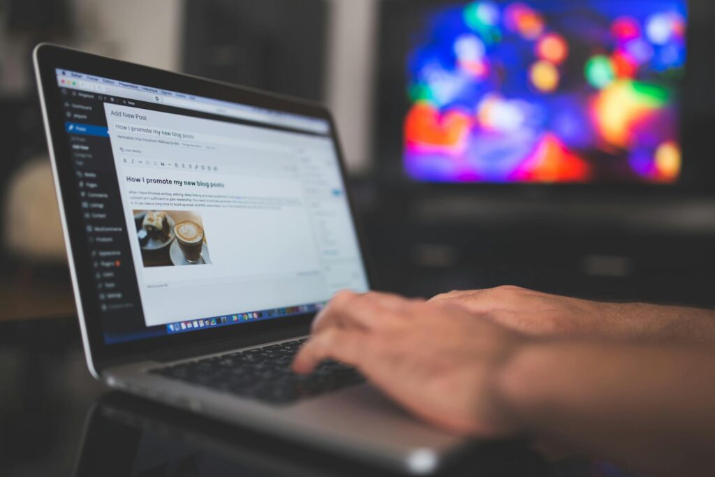 Website headline section showing weak vs strong copy for small business